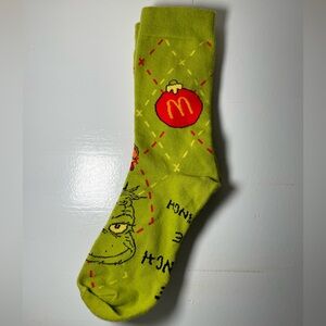 McDonald’s Grinch Socks in Green